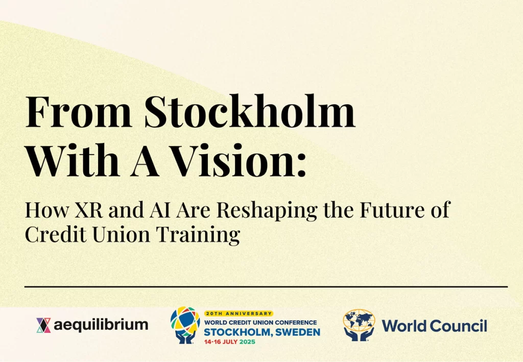 WCUC 2025 - From Stockholm with a Vision - XR and AI